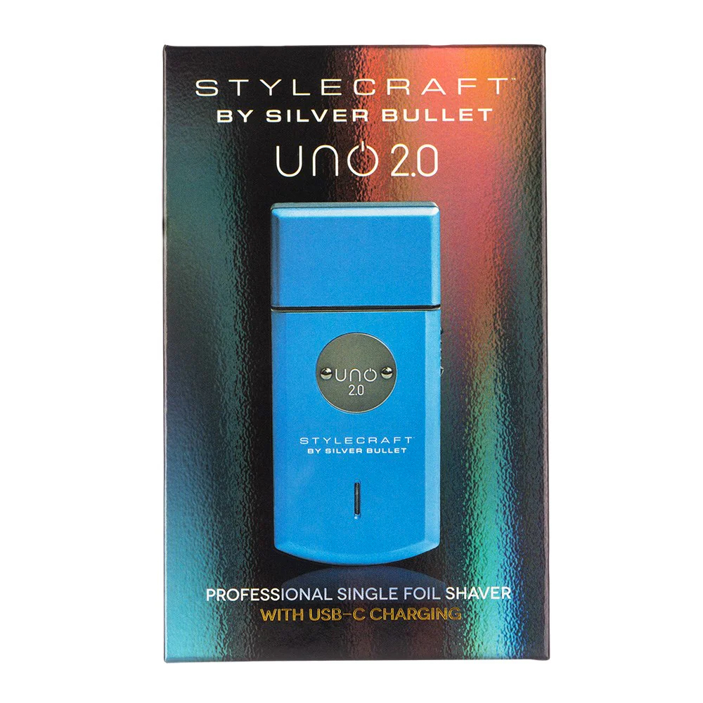 StyleCraft By Silver Bullet Uno 2.0 Shaver Blue