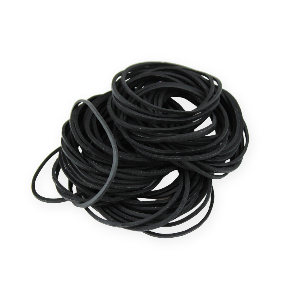 Costaline Rubber Band Black 50gm