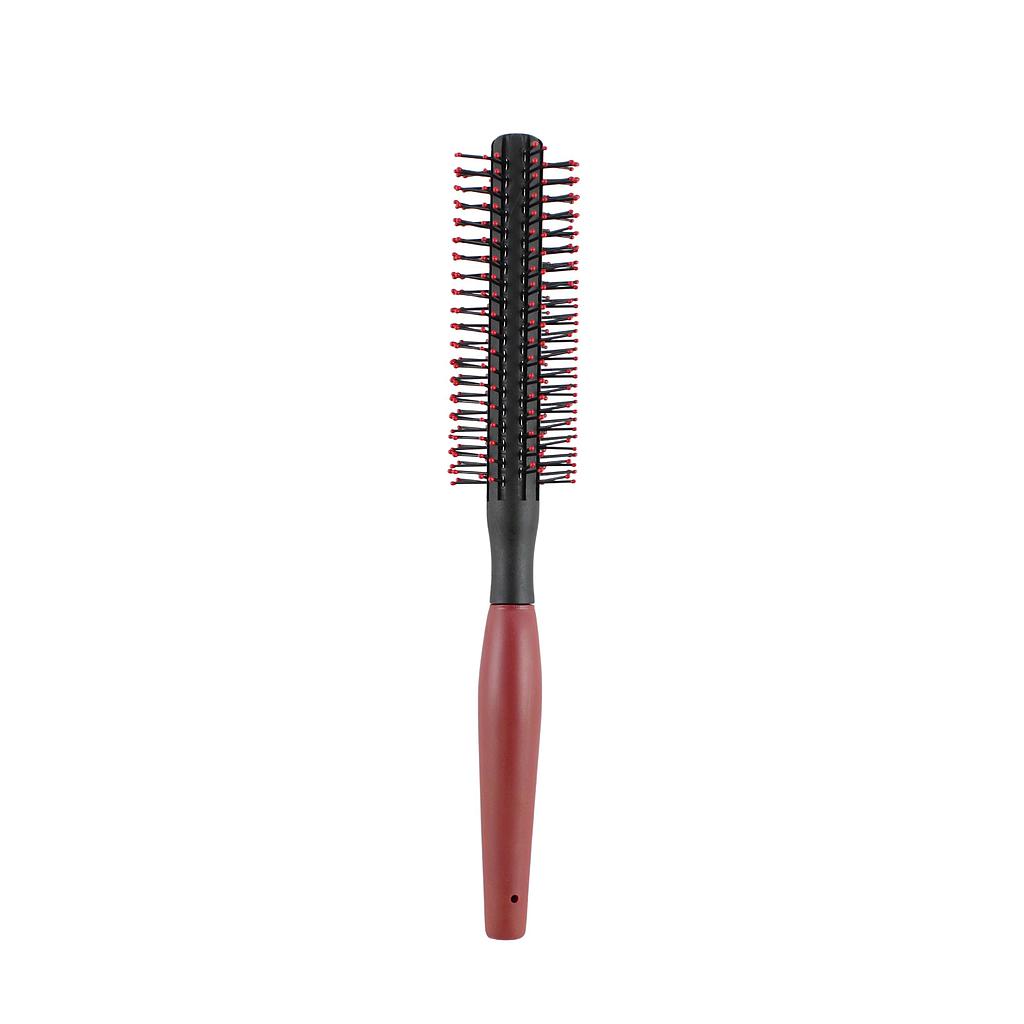 Costaline Red&Black Round Hair Brush 4.2cm