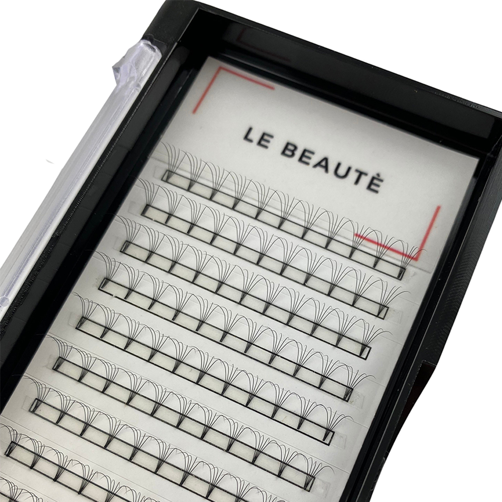 Le Beaute Short Stem Volume Lash C-Curl 10mm 0.07 5D