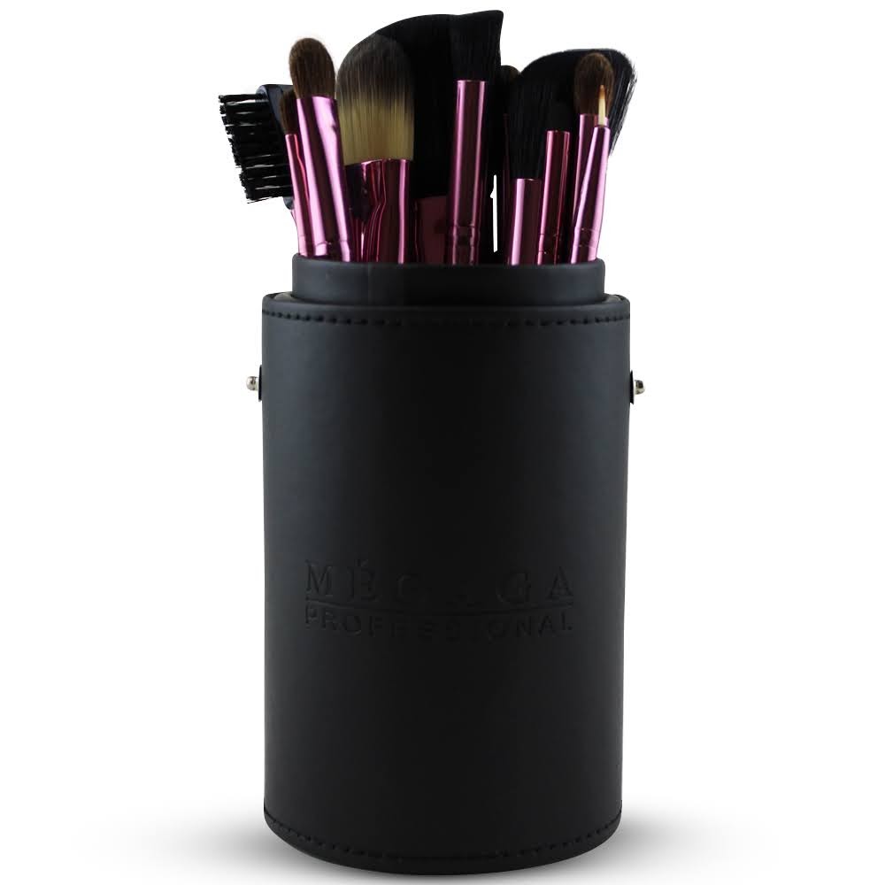 Costaline Makeup Brush Set In A Barrel - 13pc Black