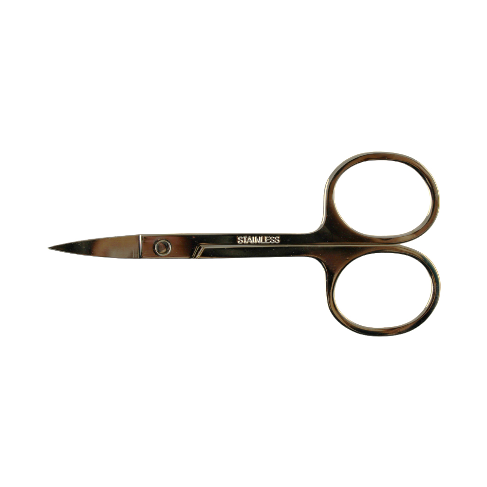 Yaxi Gold Brow Scissors Curved - I-0658