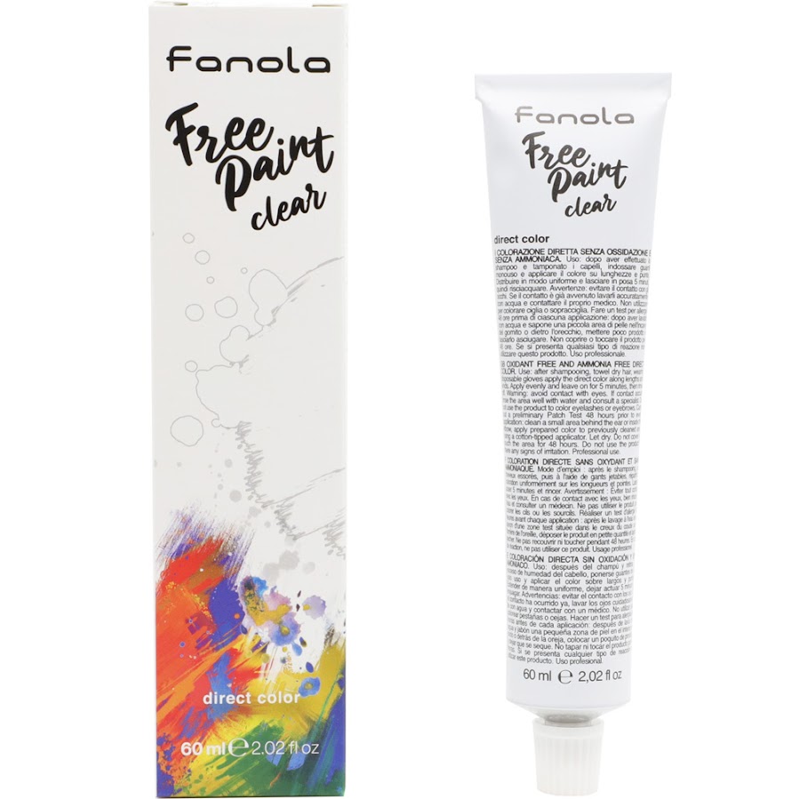 Fanola Free Paint Clear-Direct Color 60ml