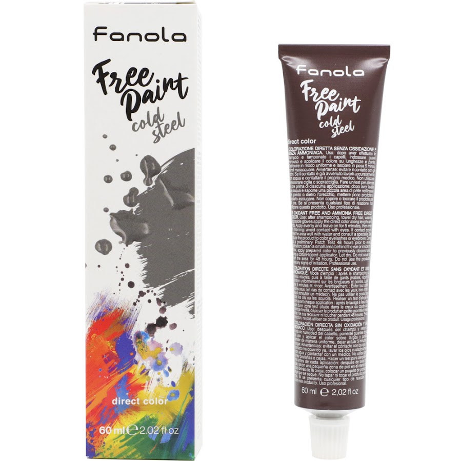 Fanola Free Paint Cold Steel-Direct Color 60ml