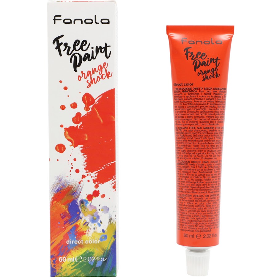 Fanola Free Paint Orange Shock-Direct Color 60ml