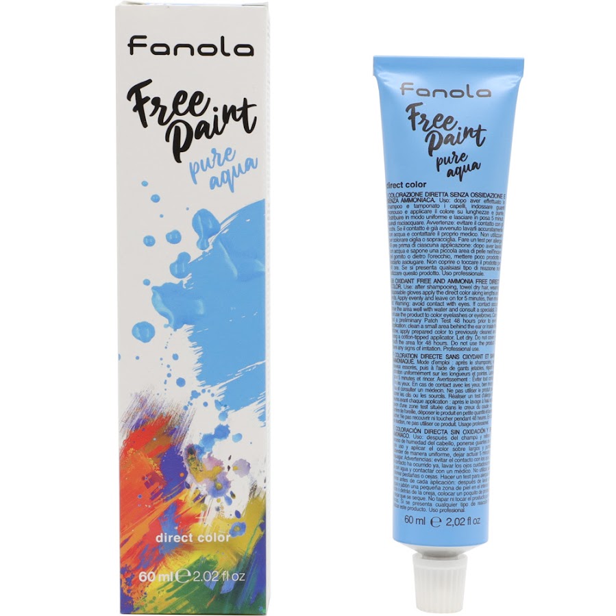Fanola Free Paint Pure Aqua-Direct Color 60ml