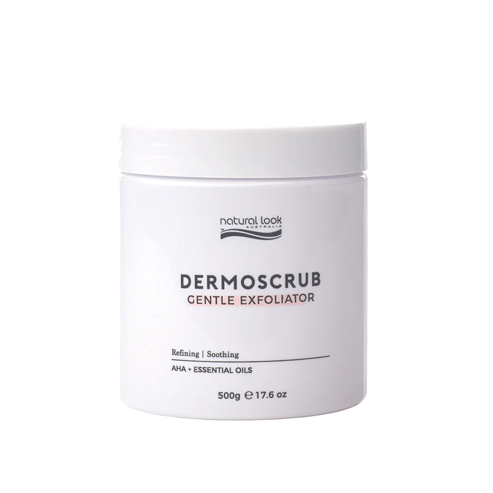 Natural Look Skincare Dermoscrub Gentle Exfoliator 500ml