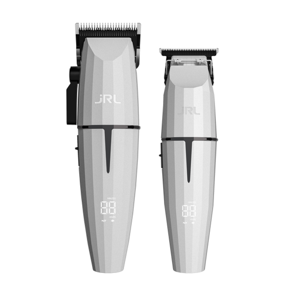 JRL Onyx White Ghost Professional Clipper & Trimmer Kit GH2401-1