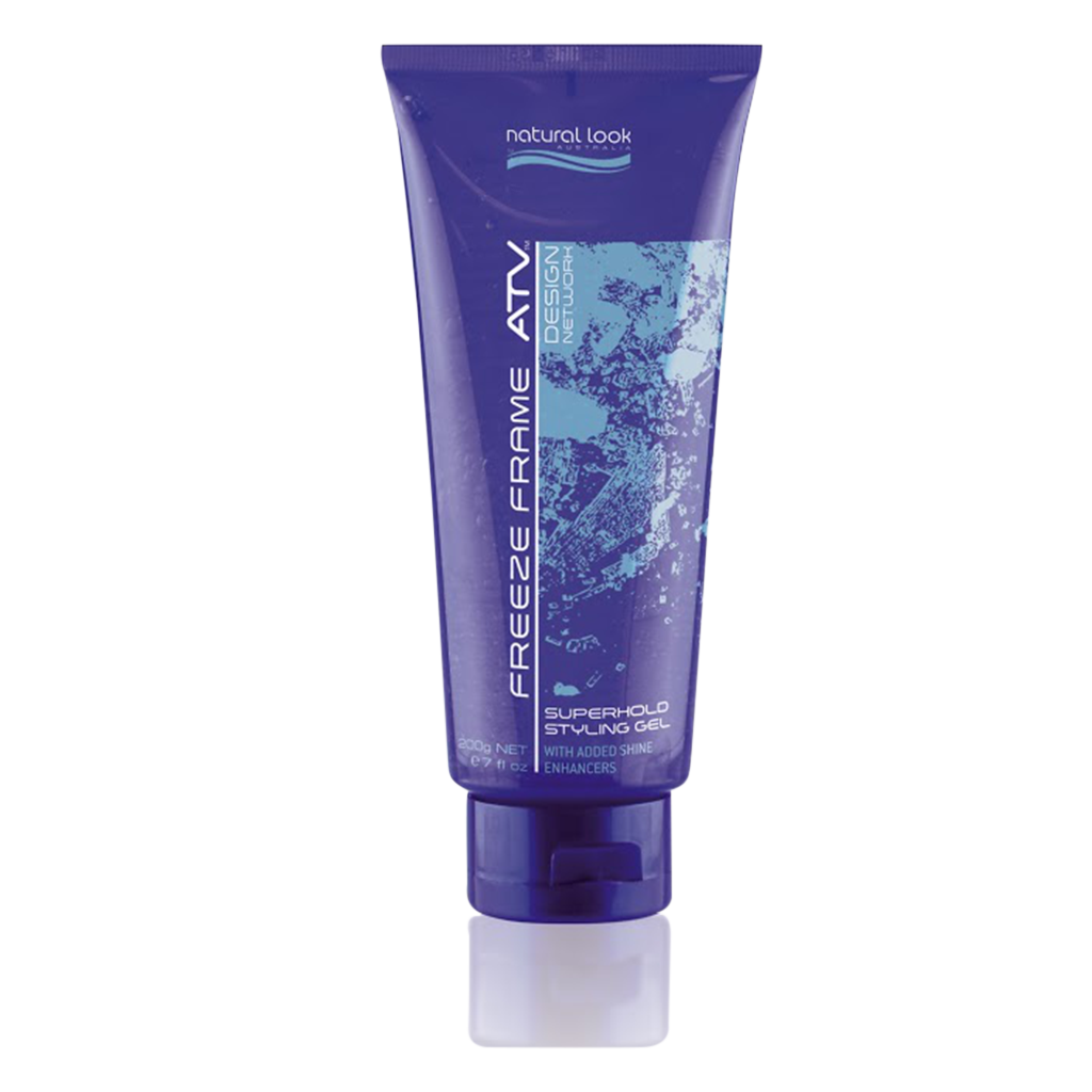 Natural Look ATV Freeze Frame Superhold Styling Gel 200g