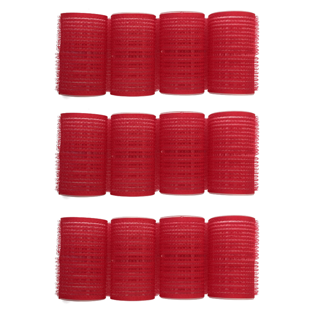 Costaline Velcro Rollers Red 36mm 12Pk