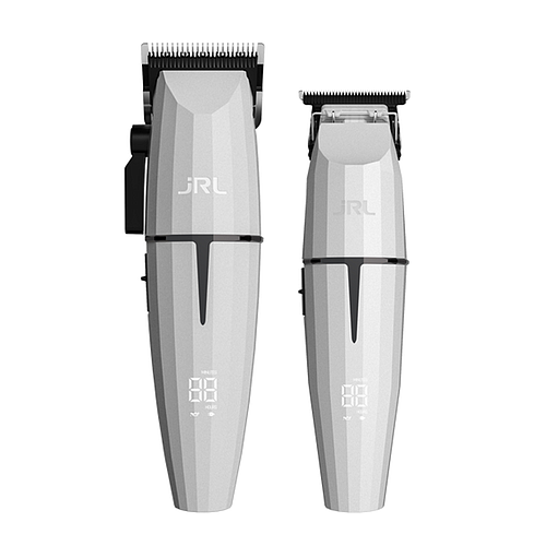 JRL Onyx White Ghost Professional Clipper & Trimmer Kit GH2401-1